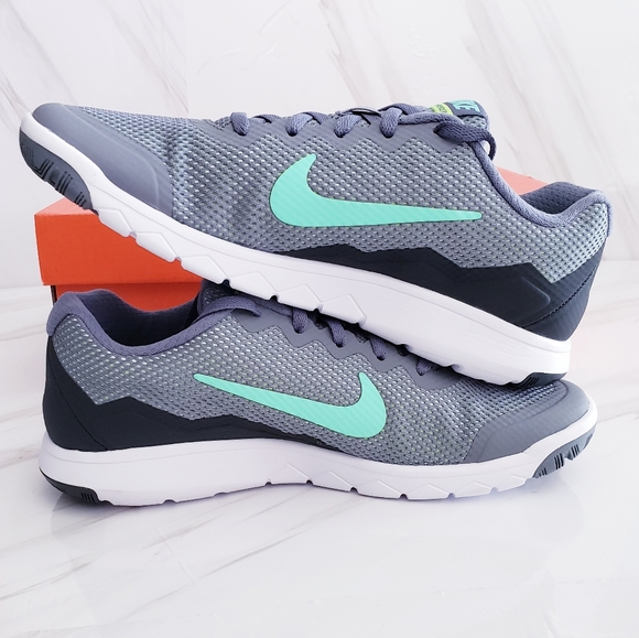 Nike Flex Experience RN 4 Wide Running Gray Shoes - Picture 10 of 14